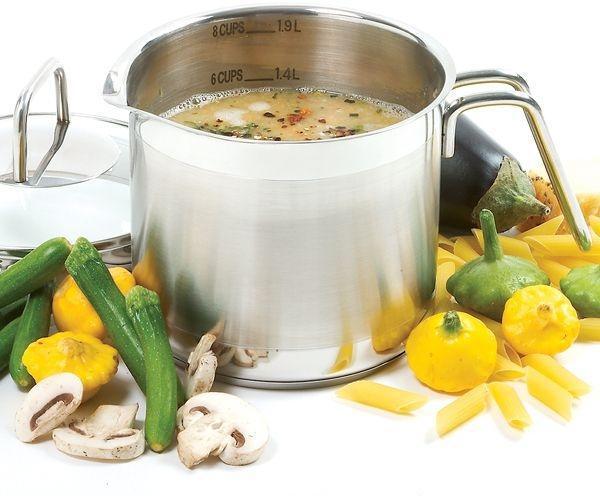 Norpro - Krona 1.9L Stainless Steel Multi-Pot with Straining Lid - 650