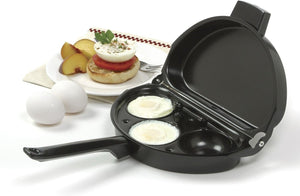 Norpro - Nonstick Omelet Pan with Egg Poacher - 665