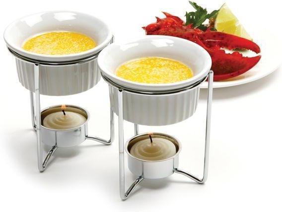 Norpro - Pack of 2 Ceramic Butter Warmers - 215