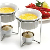 Norpro - Pack of 2 Ceramic Butter Warmers - 215