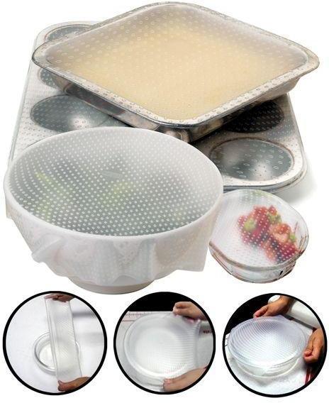 Norpro - Pack of 2 Sili-Stretch Bowl Covers - 529