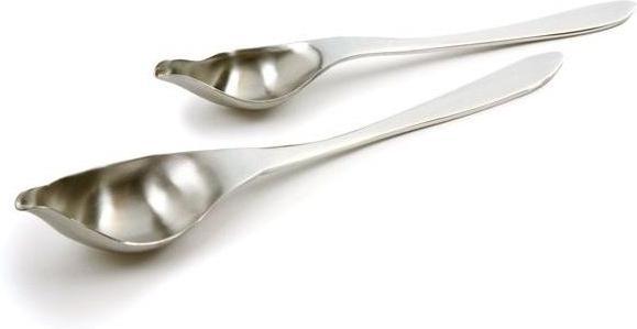 Norpro - Pack of 2 Stainless Steel Drizzle Spoons - 3559