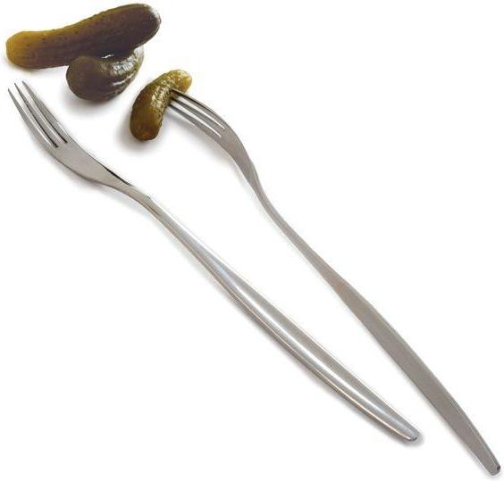 Norpro - Pack of 2 Stainless Steel Pickle Forks - 1366