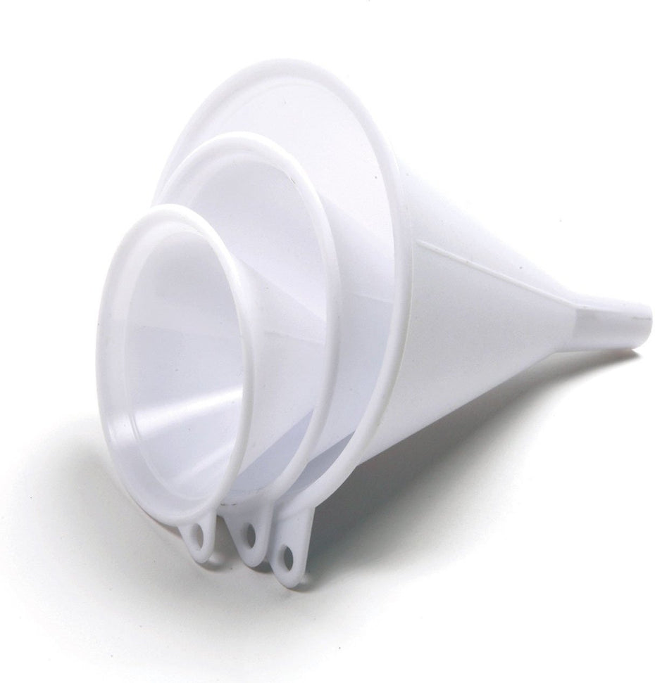 Norpro - Pack of 3 Plastic Funnels - 243