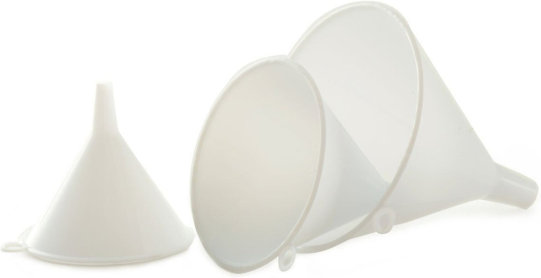 Norpro - Pack of 3 Plastic Funnels - 243