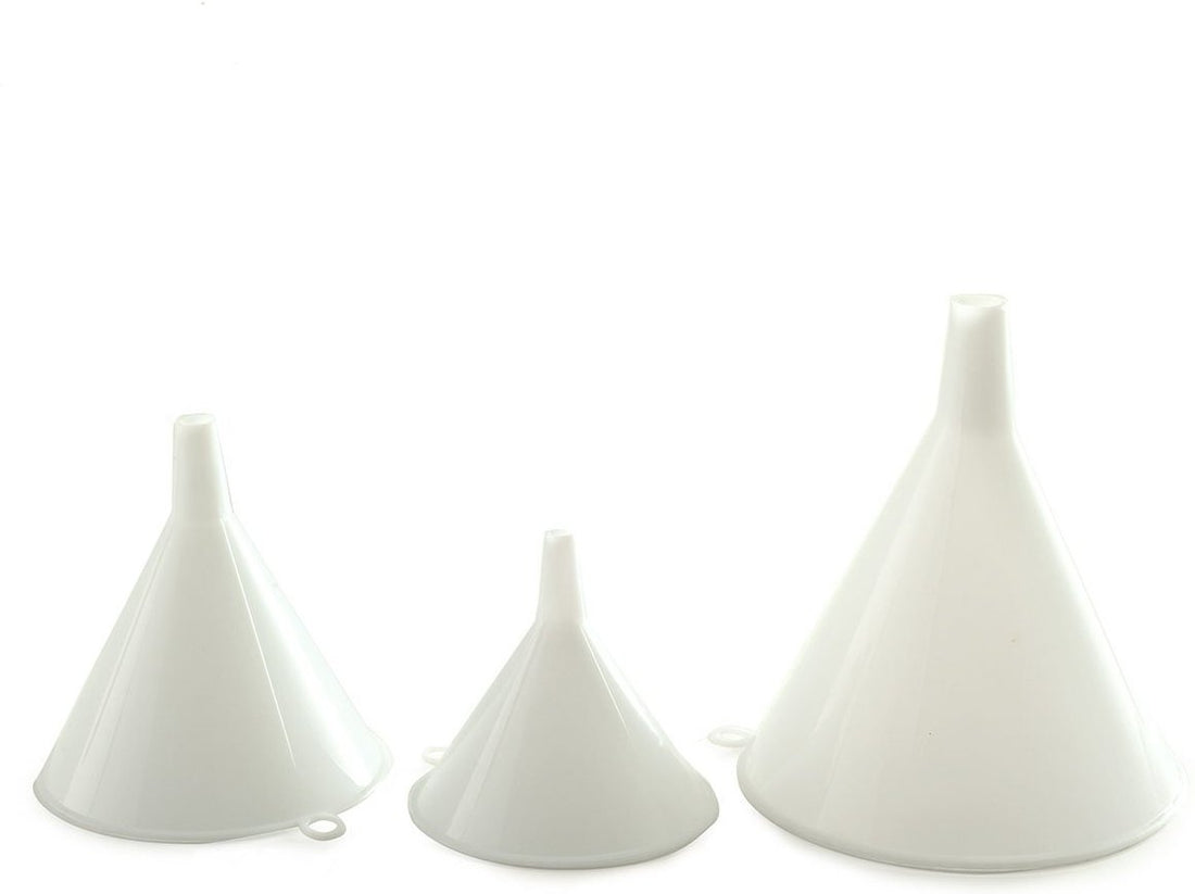 Norpro - Pack of 3 Plastic Funnels - 243