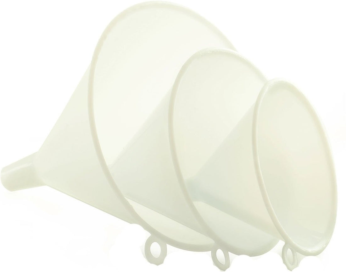 Norpro - Pack of 3 Plastic Funnels - 243