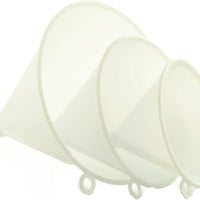 Norpro - Pack of 3 Plastic Funnels - 243