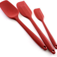 Norpro - Pack of 3 Red Silicone Spatulas - 2998