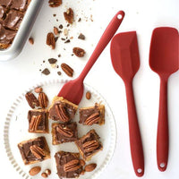 Norpro - Pack of 3 Red Silicone Spatulas - 2998