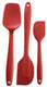 Norpro - Pack of 3 Red Silicone Spatulas - 2998 - ETA July