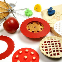 Norpro - Pack of 4 Mini Silicone Pie Pan Shield - 3280