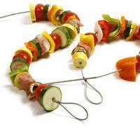 Norpro - Pack of 4 Stainless Steel Flexible Skewers - 1910
