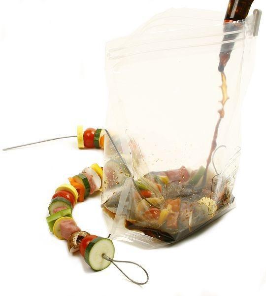 Norpro - Pack of 4 Stainless Steel Flexible Skewers - 1910