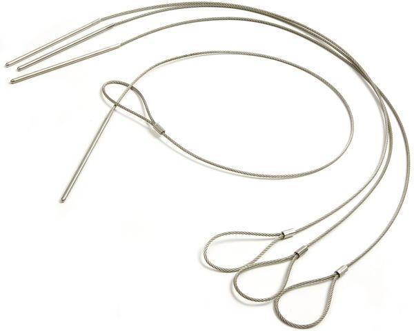 Norpro - Pack of 4 Stainless Steel Flexible Skewers - 1910