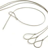 Norpro - Pack of 4 Stainless Steel Flexible Skewers - 1910