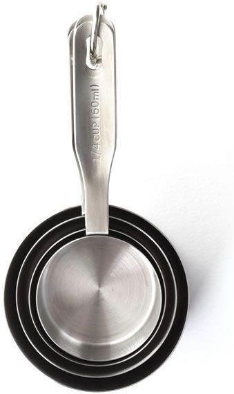 Norpro - Pack of 4 Stainless Steel Measuring Cups - 3052