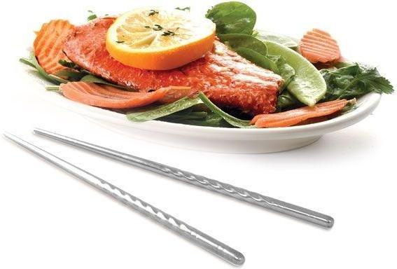 Norpro - Pack of 5 Stainless Steel Chopsticks - 1898