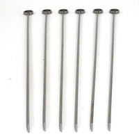 Norpro - Pack of 6 12" Stainless Steel Skewers - 1933