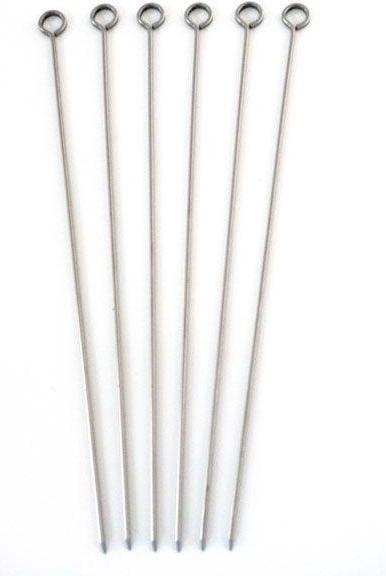 Norpro - Pack of 6 12" Stainless Steel Skewers - 1933