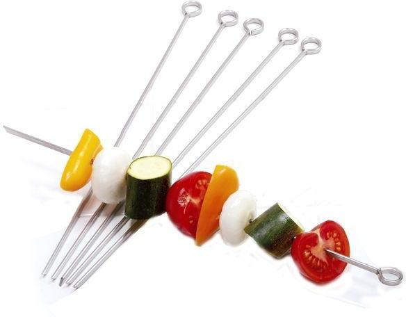 Norpro - Pack of 6 12" Stainless Steel Skewers - 1933