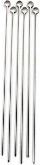 Norpro - Pack of 6 12" Stainless Steel Skewers - 1933
