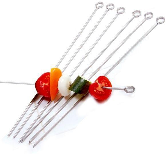 Norpro - Pack of 6 14" Stainless Steel Skewers - 1934