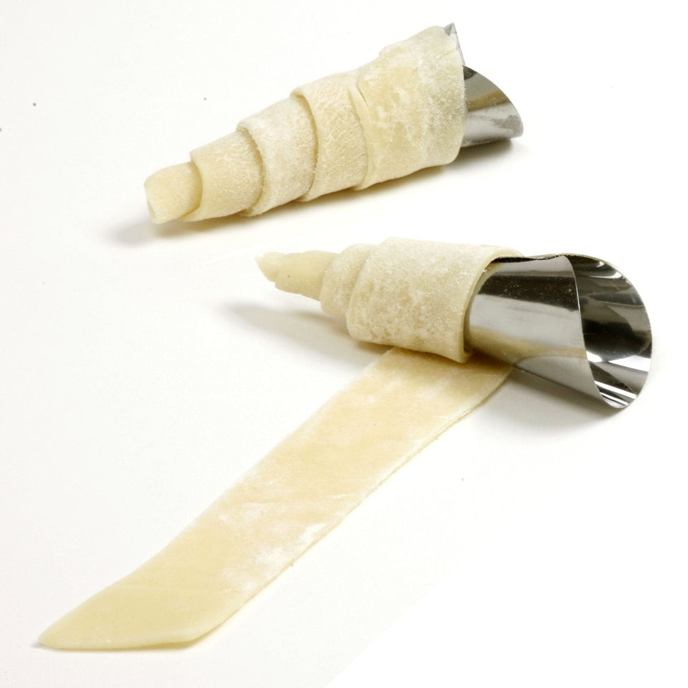 Norpro - Pack of 6 Stainless Steel Mini Cream Horn Molds - 3661