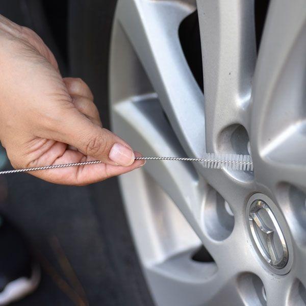 Norpro - Pack of 6 Stainless Steel/Nylon Cleaning Brushes - 2000