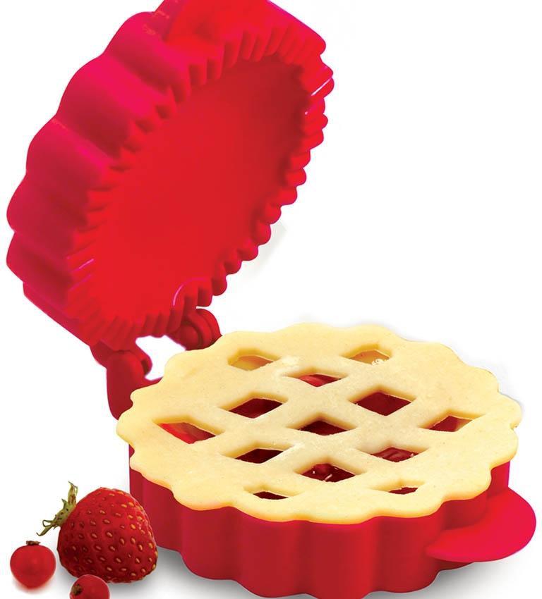 Norpro - Red Lattice Mini Pie Mold - 1042
