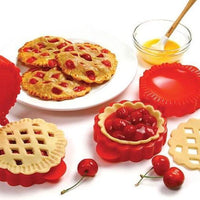 Norpro - Red Lattice Mini Pie Mold - 1042