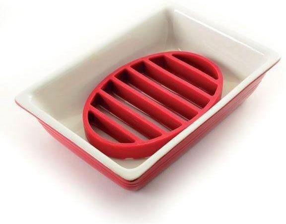 Norpro - Red Oval Silicone Roast Rack - 405