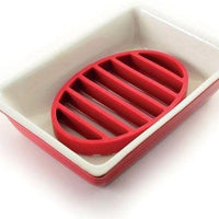 Norpro - Red Oval Silicone Roast Rack - 405