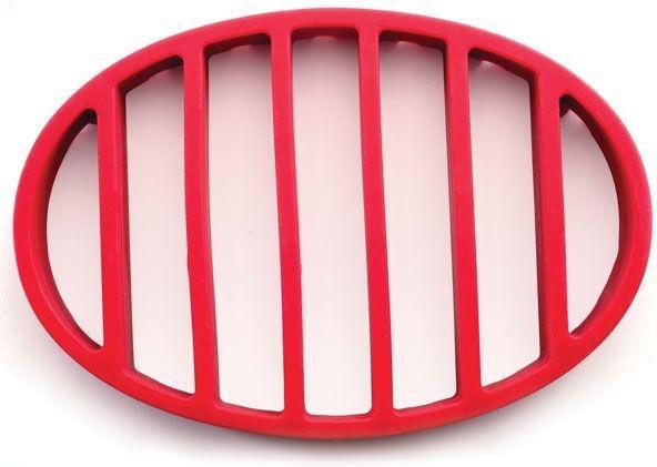 Norpro - Red Oval Silicone Roast Rack - 405