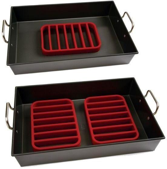 Norpro - Red Rectangle Silicone Roast Rack 299