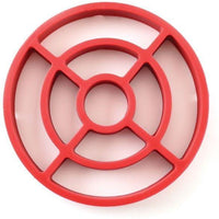 Norpro - Red Round Silicone Roast Rack - 392
