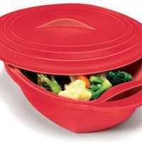 Norpro - Red Silicone Steamer with Insert - 180R