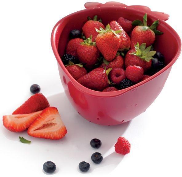Norpro - Red Strawberry Colander - 2140