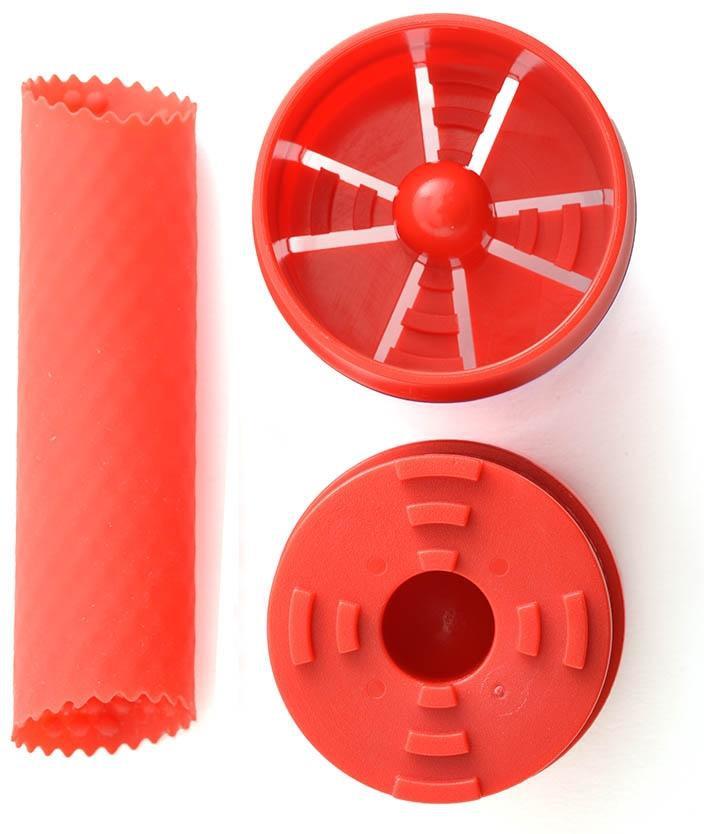 Norpro - Red Twist N' Mince Garlic Twister & Peeler - 1151