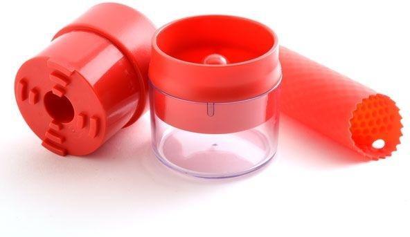 Norpro - Red Twist N' Mince Garlic Twister & Peeler - 1151