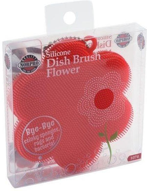 Norpro - Silicone Dish Brush Flower - 1074