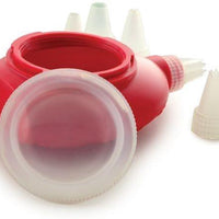 Norpro - Silicone Icing Decorator with 6 Tips - 3556