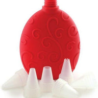 Norpro - Silicone Icing Decorator with 6 Tips - 3556