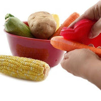 Norpro - Silicone Red Dish Brush Flower - 1074