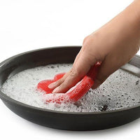 Norpro - Silicone Red Dish Brush Flower - 1074