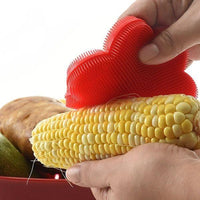 Norpro - Silicone Red Dish Brush Flower - 1074