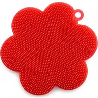 Norpro - Silicone Red Dish Brush Flower - 1074