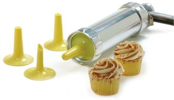 Norpro - Silver Cookie/Icing Press Gun - 3300