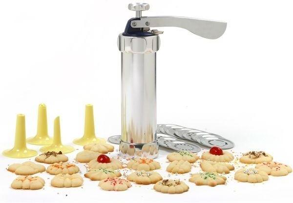 Norpro - Silver Cookie/Icing Press Gun - 3300