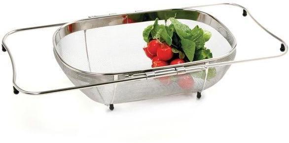 Norpro - Silver Expanding Colander with Base Frame - 2158